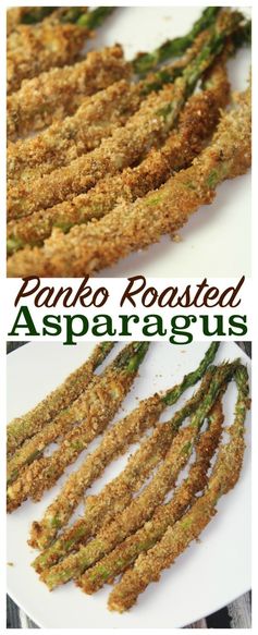 Panko Roasted Asparagus