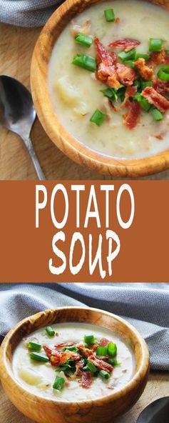 Papas Potato Soup Recipe With Bacon