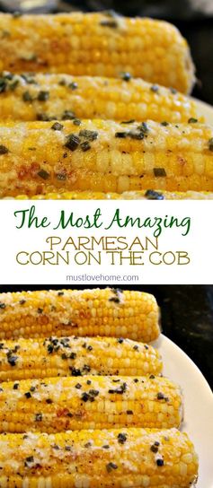 Parmesan Chive Corn on the Cob