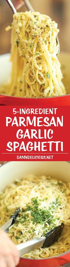 Parmesan Garlic Spaghetti