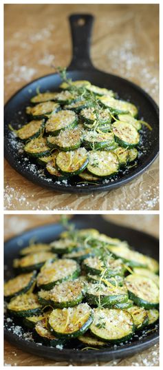 Parmesan Lemon Zucchini