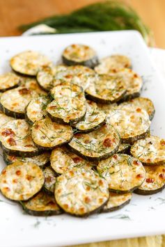 Parmesan-Ranch Oven-Baked Zucchini Coins