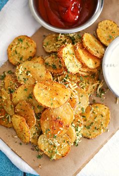 Parmesan Roasted Potatoes : Easy Family Dinner Ideas