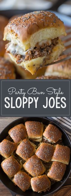 Party Bun Style Sloppy Joes