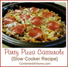 Party Pizza Casserole