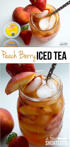 Peach Berry Iced Tea