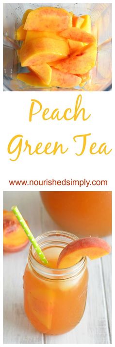 Peach Green Tea