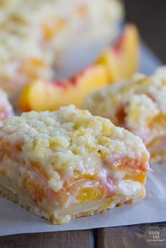 Peaches and Cream Bars