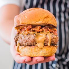 Peanut Butter Bacon Burger