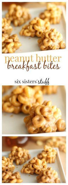 Peanut Butter Breakfast Bites