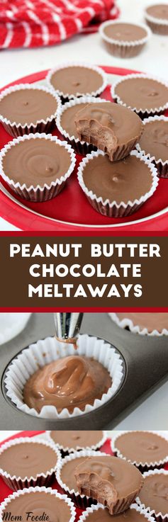 Peanut Butter Chocolate Meltaways