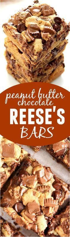 Peanut Butter Chocolate Reese's Bars