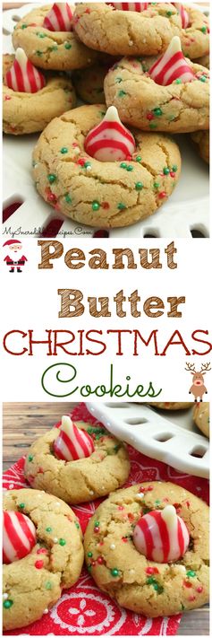 Peanut Butter Christmas Cookies