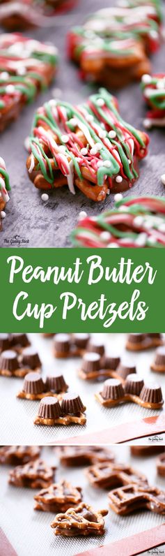 Peanut Butter Cup Pretzels