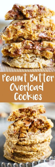 Peanut Butter Overload Cookies