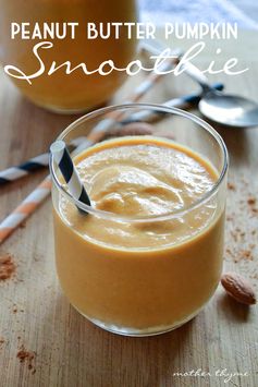 Peanut Butter Pumpkin Smoothie