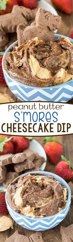 Peanut Butter S'mores Cheesecake Dip