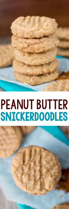 Peanut Butter Snickerdoodles