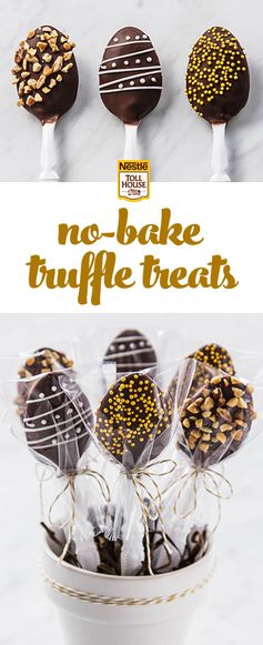 Peanut Butter Truffle Spoons