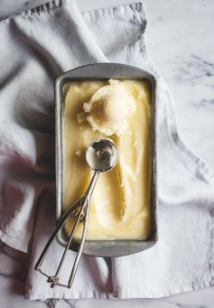 Pear and Prosecco Sorbet