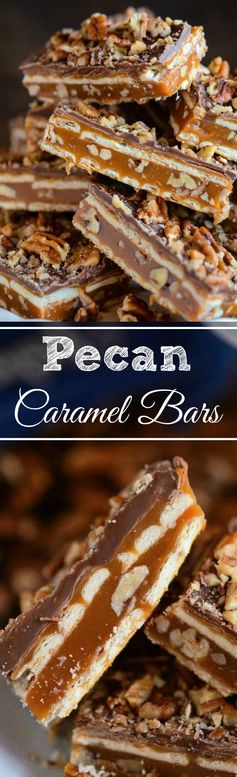 Pecan Caramel Bars