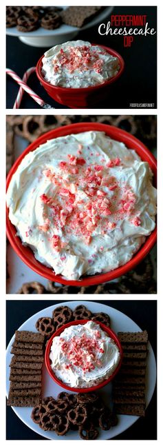 Peppermint Cheesecake Dip