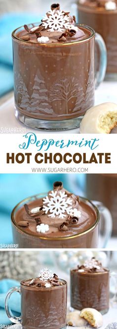 Peppermint Hot Chocolate