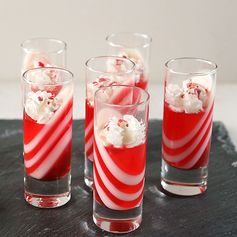 Peppermint Jello Shots