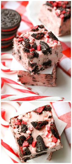 Peppermint Oreo Fudge