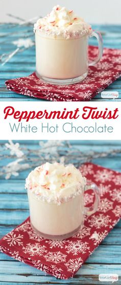 Peppermint Twist White Hot Chocolate