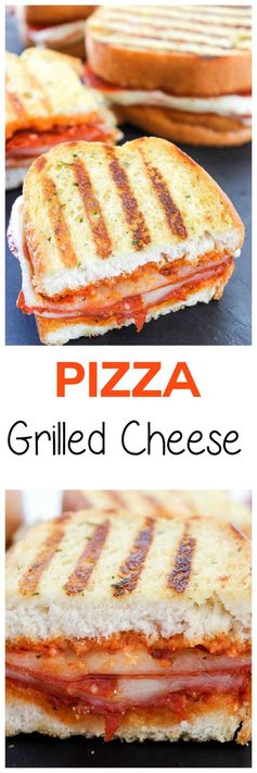 Pepperoni Pizza Grilled Cheese