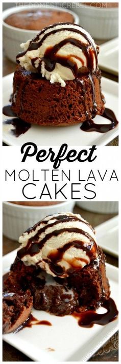 Perfect Molten Lava Cakes