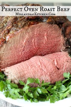 Perfect Oven Roast Beef