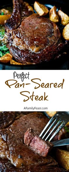 Perfect Pan-Seared Steak