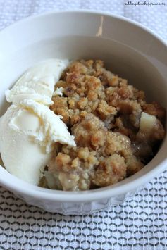 Perfect Pear Crisp