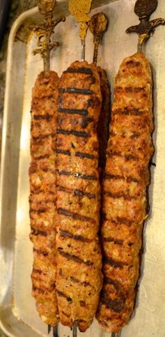 Persian kebab koobideh