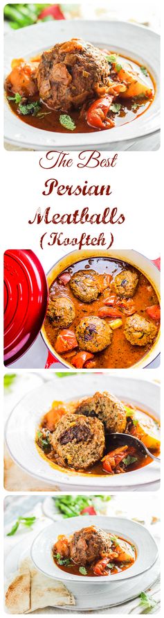 Persian Meatballs (Koofteh