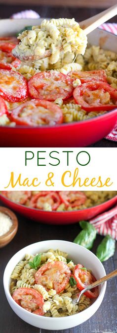 Pesto Macaroni and Cheese