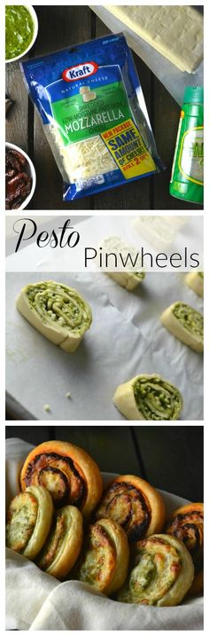 Pesto Puff Pastry Pinwheels