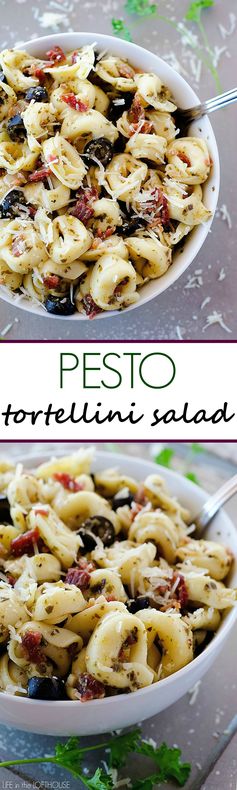 Pesto Tortellini Salad