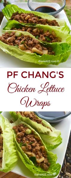 PF Chang's Chicken Lettuce Wraps Copycat