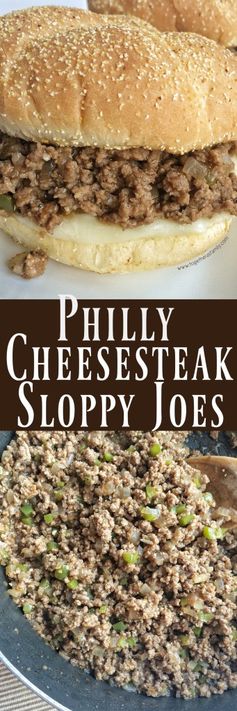 Philly Cheesesteak Sloppy Joes