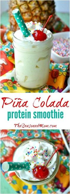Piña Colada Protein Smoothie