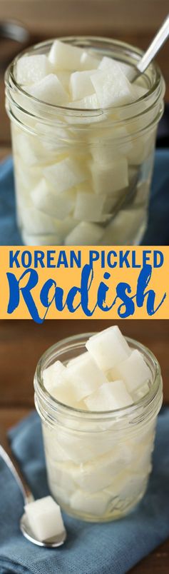 Pickled Korean radish