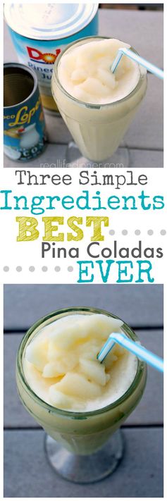 Pina Coladas (non-alcoholic