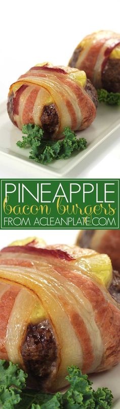 Pineapple Bacon Burgers