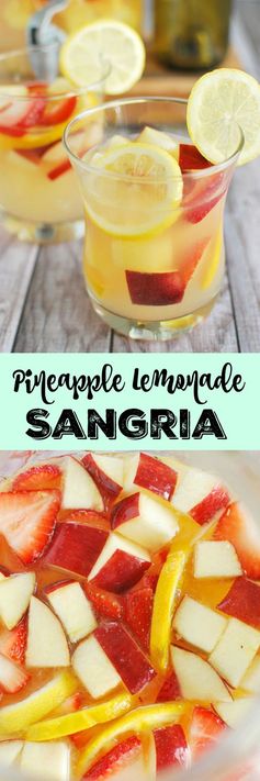 Pineapple Lemonade Sangria