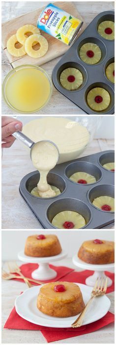 Pineapple Upside Down Minis