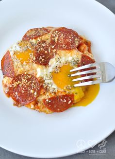 Pizza Eggs – Low Carb, Keto, Gluten Free