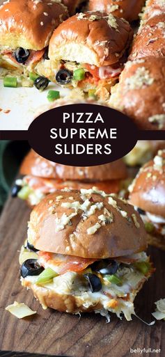 Pizza Supreme Sliders